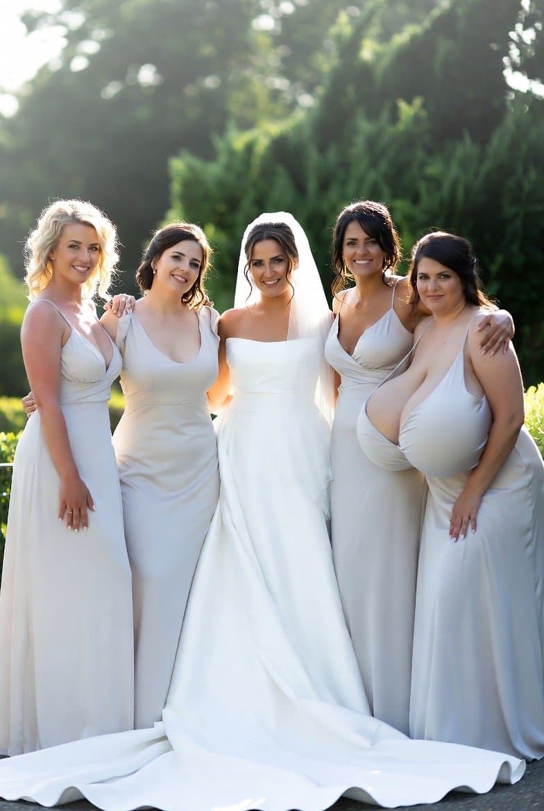 Upstaging the bride (realistic)