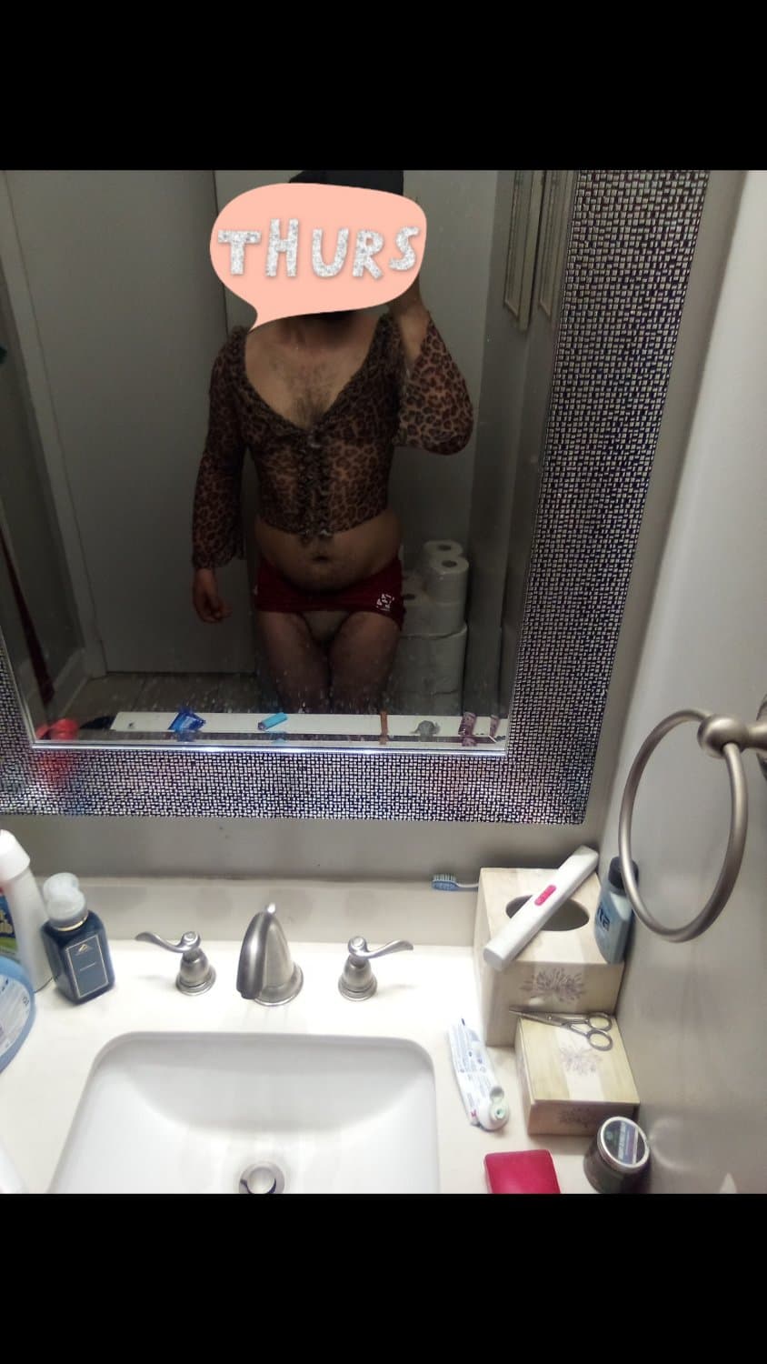 Wish I had more clothes to dress in. Love it. Wish I had someone to have freaky conversations.