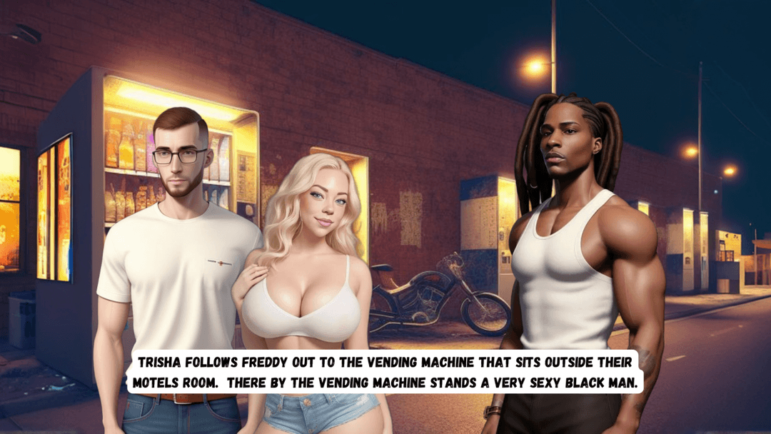 Roadtrip Troubles (AI Art) [Trisha, Freddy, Dom]