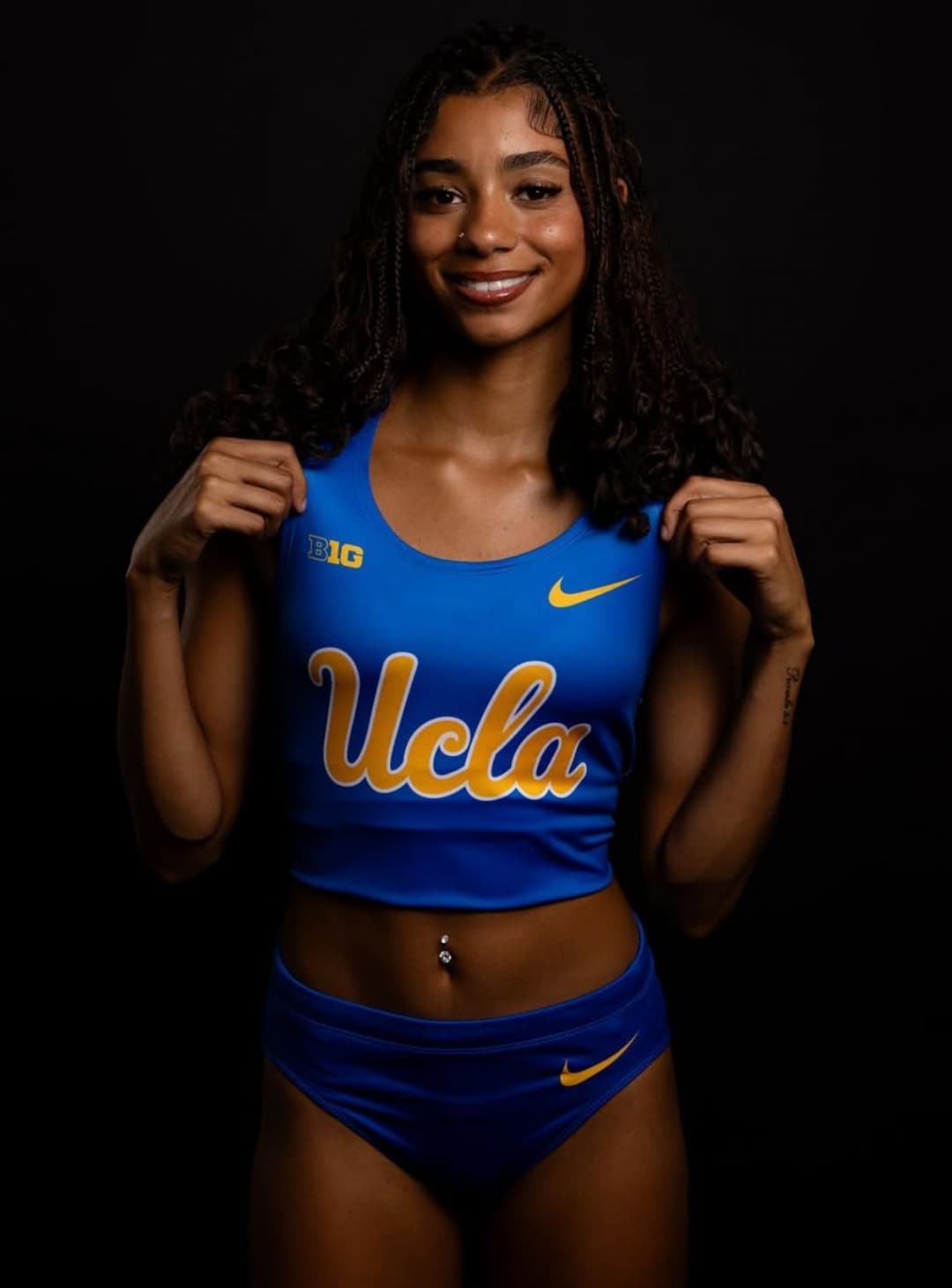 College Ebony Athlete Kayla(Bikini)(Uniform)