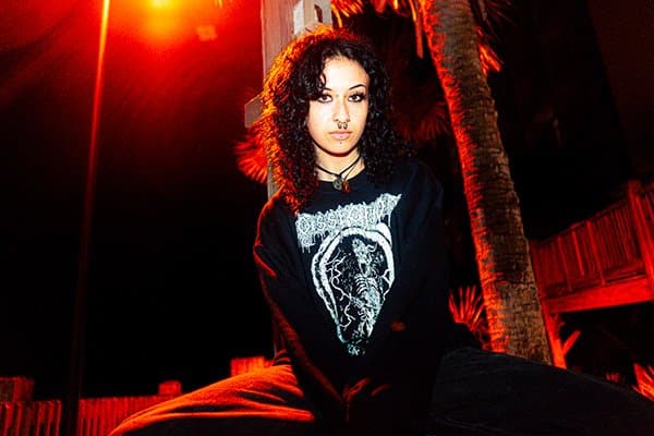 Latina Goth Slut Hottie METAL SLUT