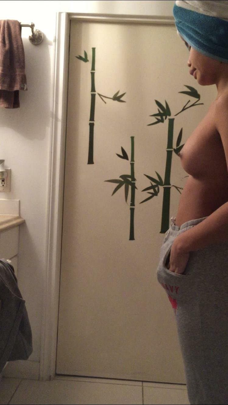 Shower time with hot Asian slut