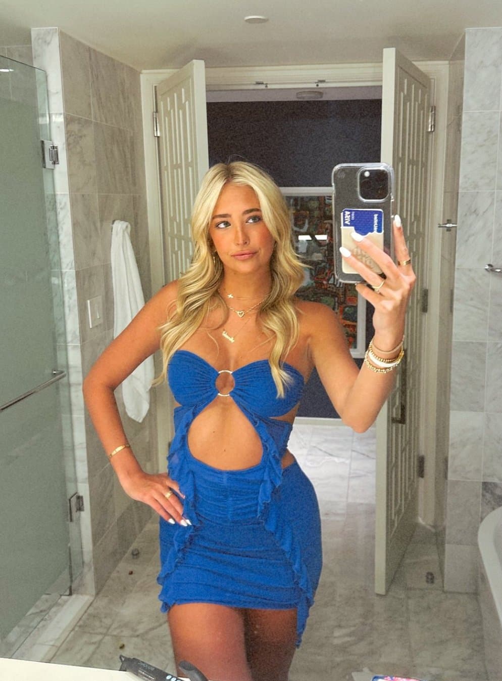 Georgia college babe Mercedes, has a tight little body