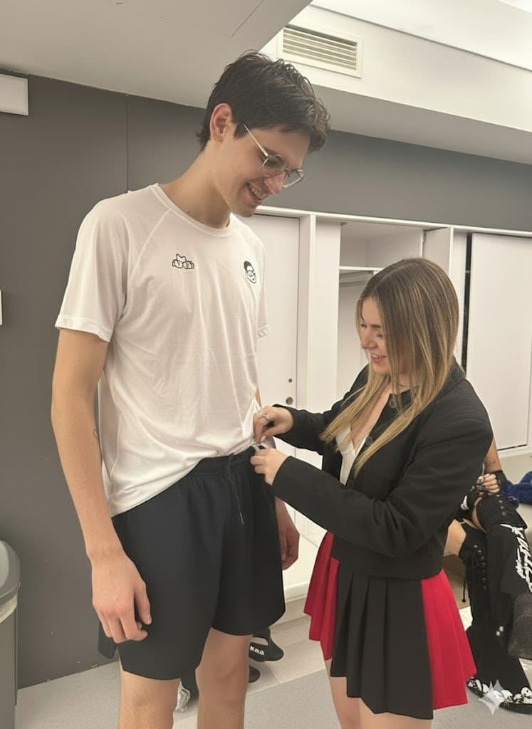 RIVERS GG TERMINA EN GLORYHOLE Y MAMADA EN LOS CAMERINOS