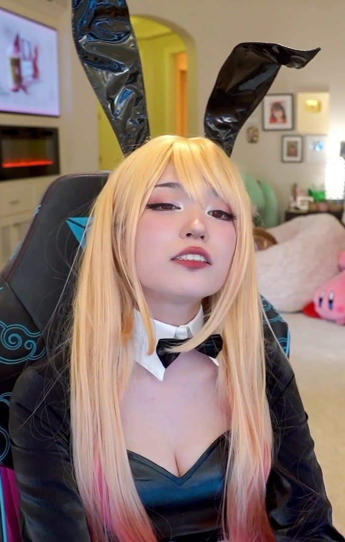 AI Cosplay Streamer Breast Expansion
