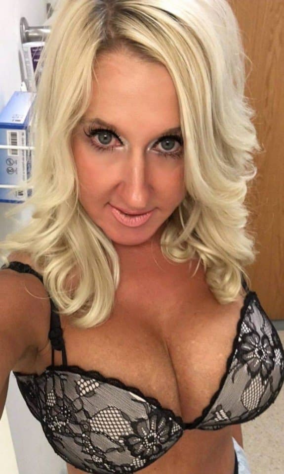 Blonde cougar high school teacher rides