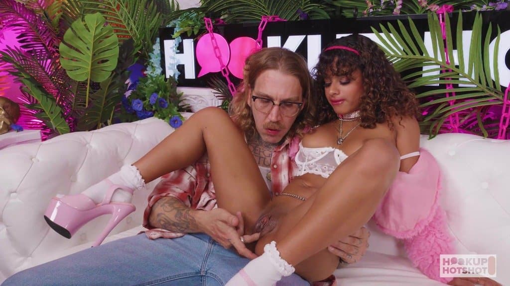 Cute sexy Latina petite with a bubble butt and big tits girl fucked