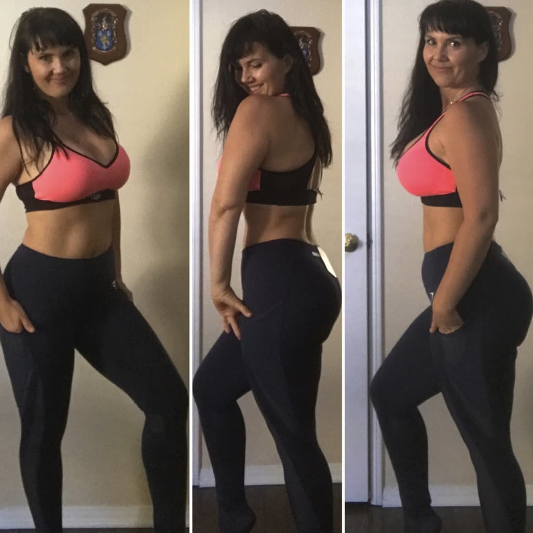 Best Friends mom working out