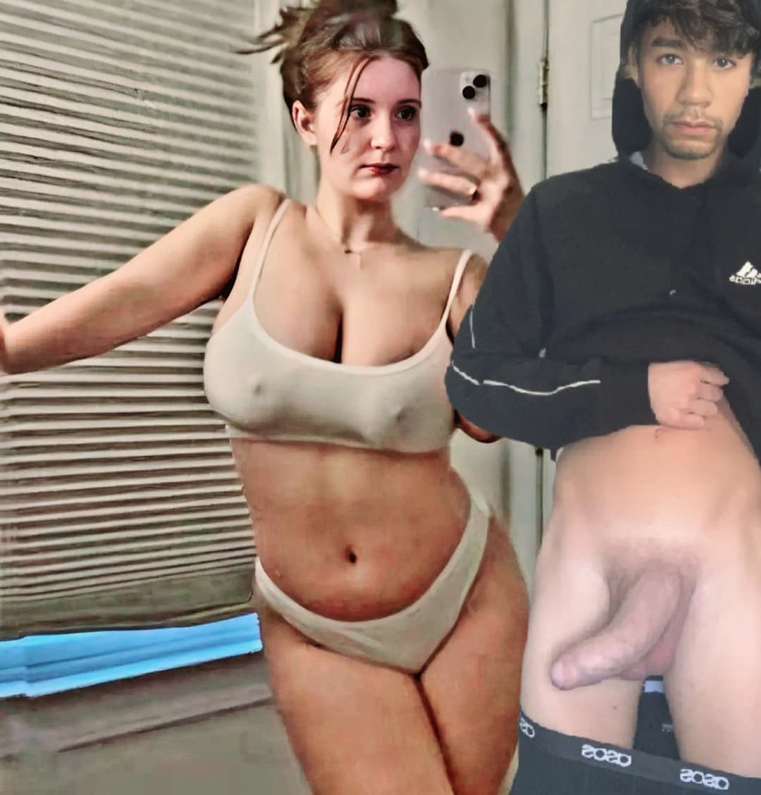 Wife niki taking huge black nigger thug cock in her Irish ginger pussy raw