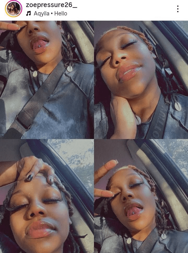 Broward County Florida ebony freaky with 5 tongue rings Zoe So Pressure suckin dick & twerkin leaked