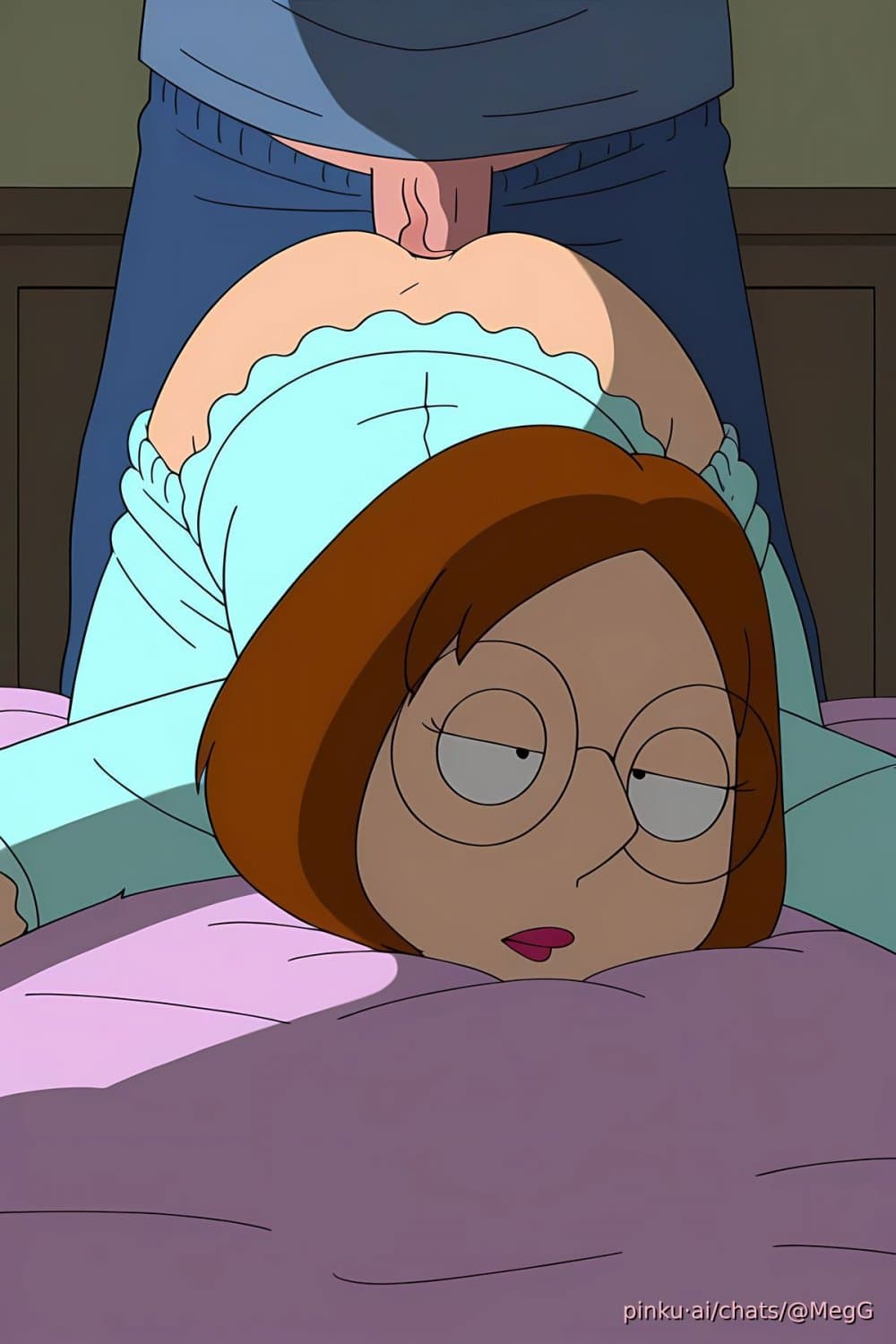 Meg Griffin Getting Fucked in her Pajamas (Pinku AI)