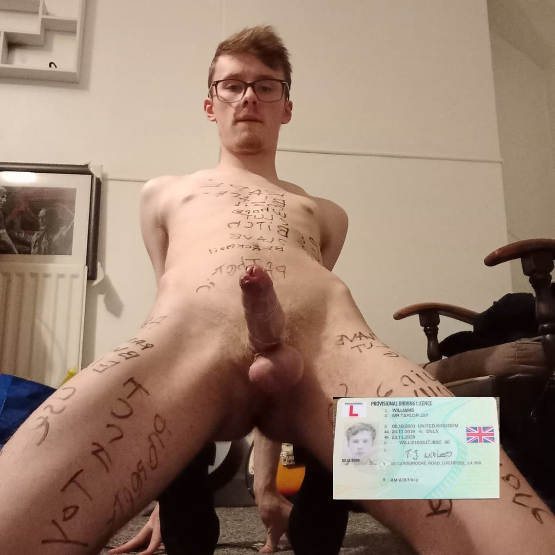 23 year old taylor jay Williams freak slave boi positive he actually wants his life ruined.