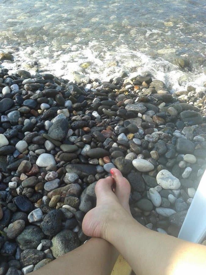 Hot Arches of Turkish Flight Attendant