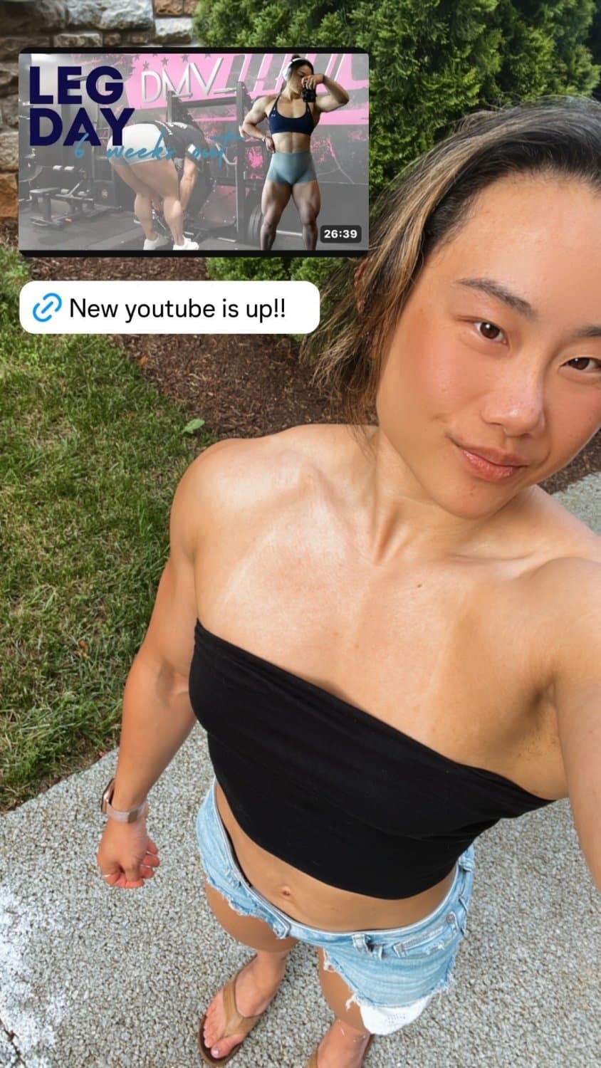 Asian Female Bodybuilder Elaina