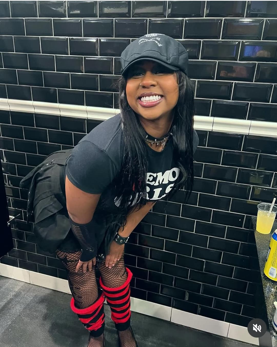 Freaky ebony slut sucks toes and plays with her ass