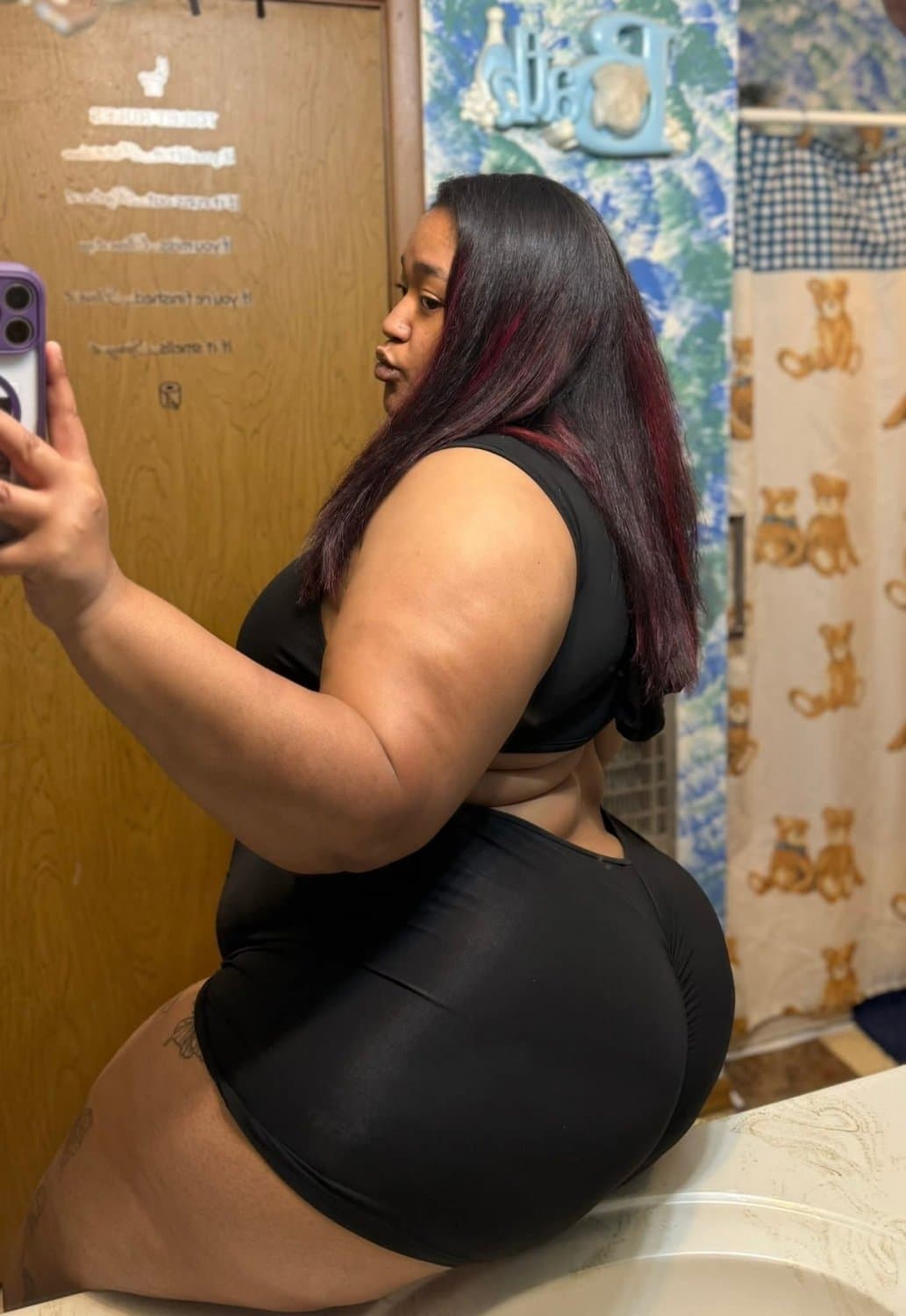 CHUBBY THICK BIG ASS EBONY BBW SSBBW GOONER MATERIAL