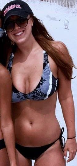 See more Ashley flashing her perfect natural tits