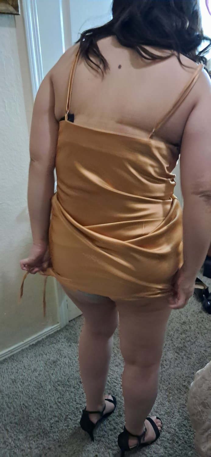 Convinced sister inlaw to show me her panties