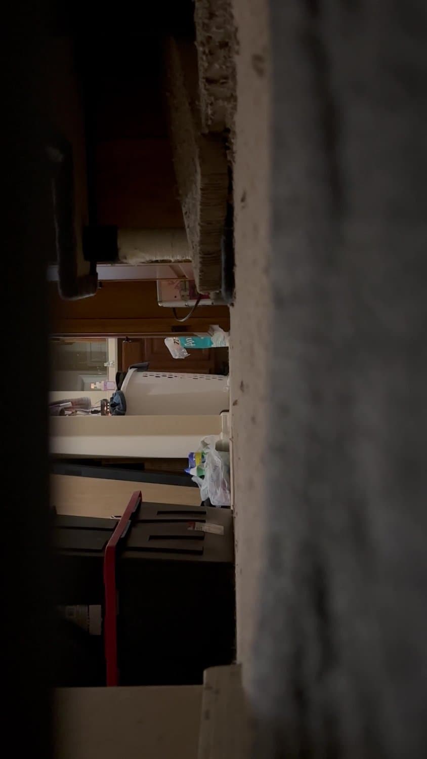 Mother in law saw camera and teases