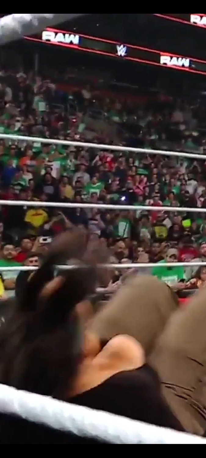 GYATT DAYUMM!!?Nia Jax Big ass titties was popping out ALL NIGHT!!???