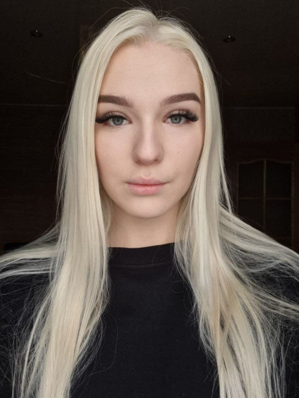 Sexy blonde slut show her holes and feet. Pussy ass tits