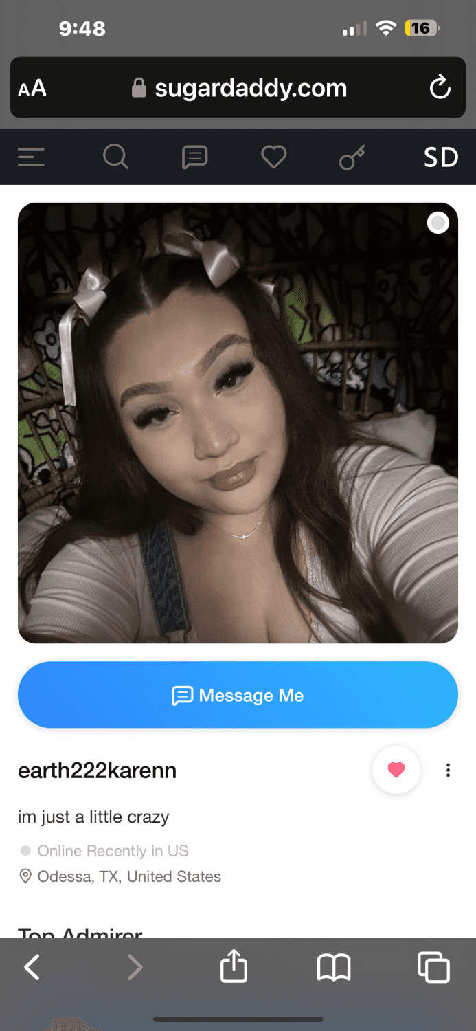 Sugar baby in Odessa tx