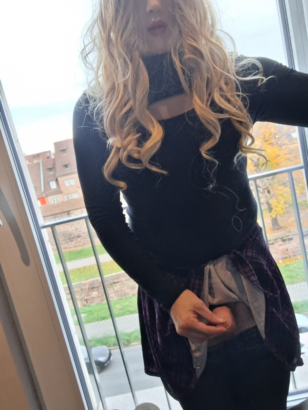 Me, crossdressing and cum drinking