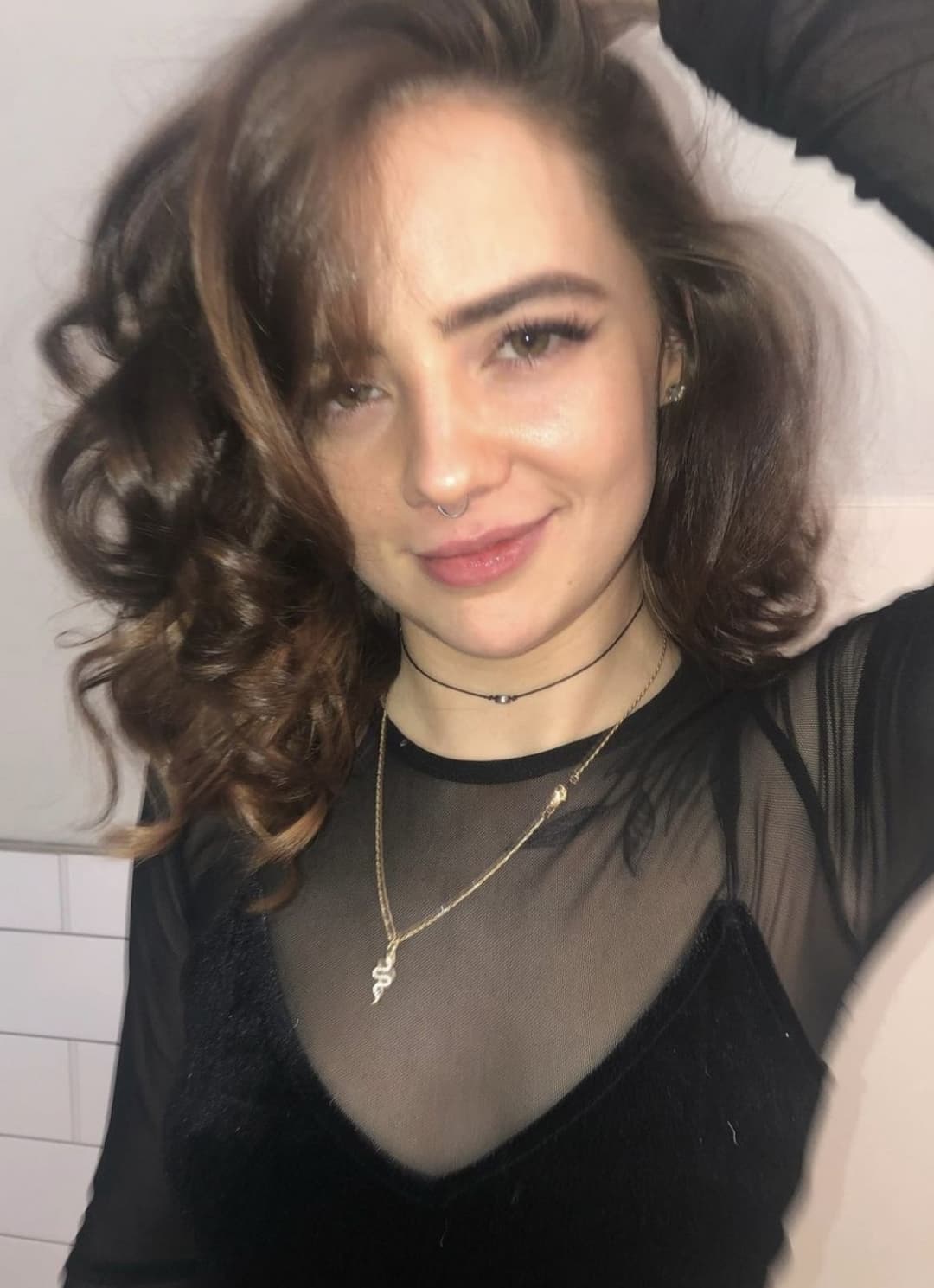 Which sister has had more facials and which has had more creampies?