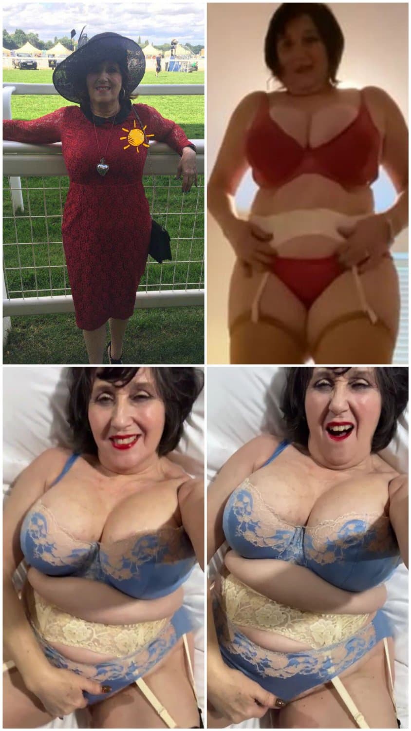 Horny British mature slag bonking herself good. Comments very welcome.