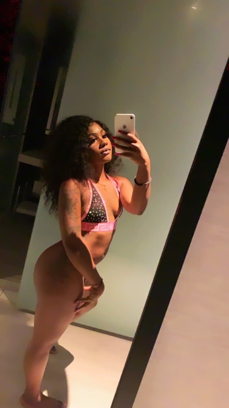 Ebony Hogany sexy Stripper ass