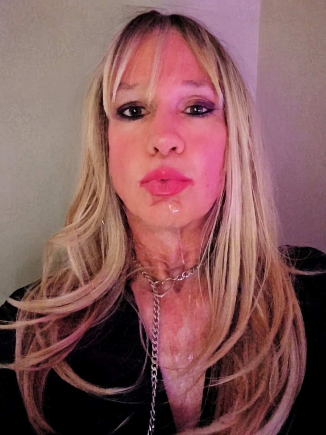 Shelby Swallows Cum & Spit Slut