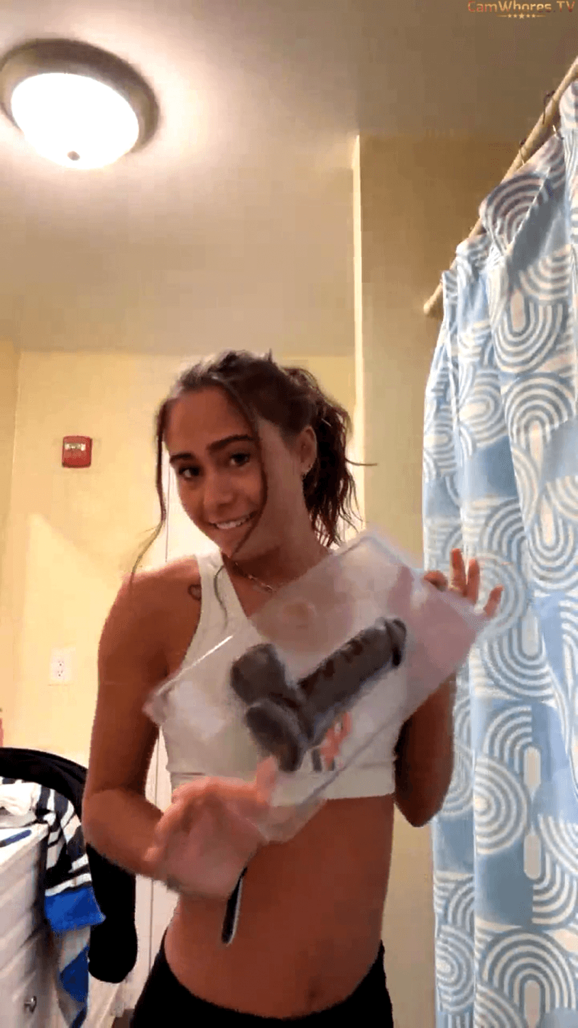 white snowbunny teen tries bbc dildo - first bbc dildo