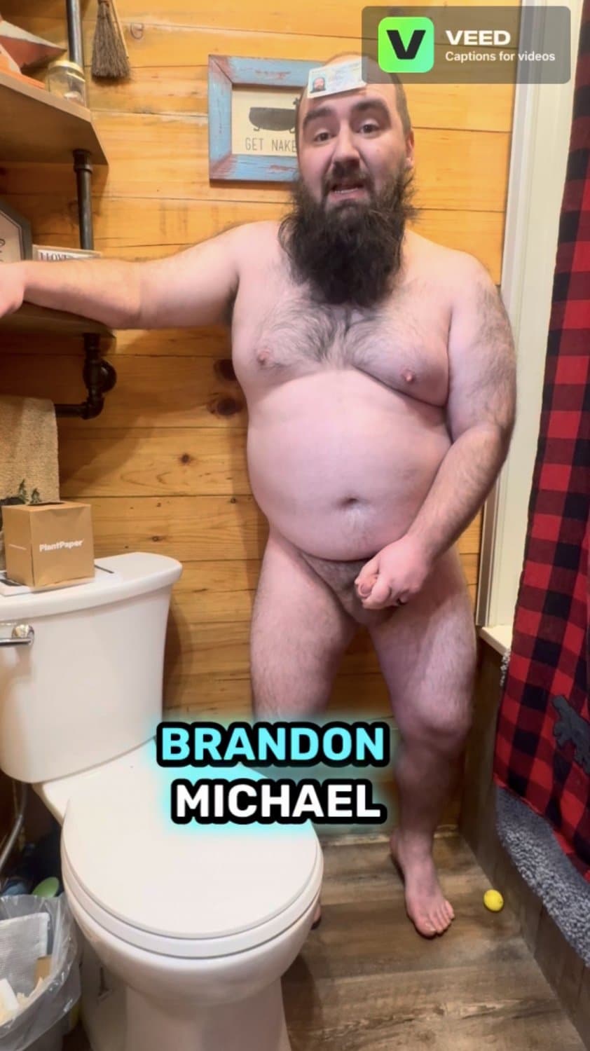 brandon Michael Parker Maine nude small dick faggot confession, consent video and apology to parents