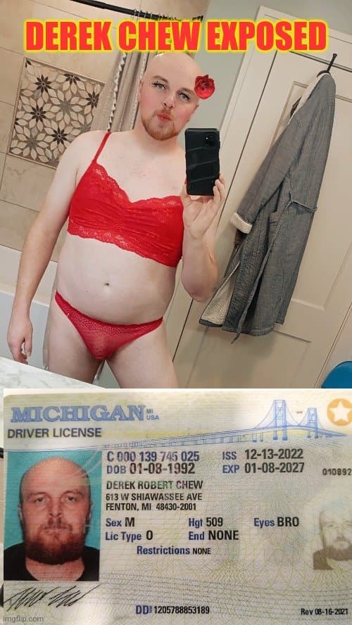 Derek chew crossdressing