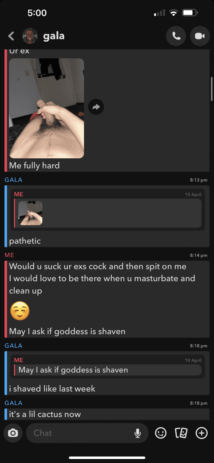 Click to view full size aussie wb chats w black goddess on snap