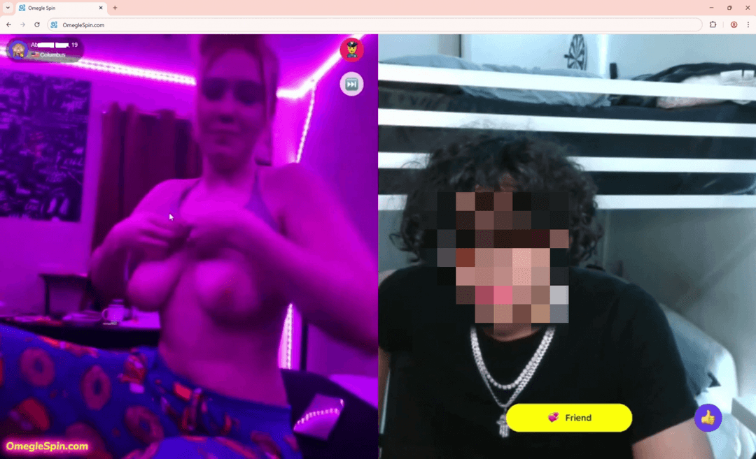 ?? Streamer Banned for Flashing Tits on OmegleSpin ??