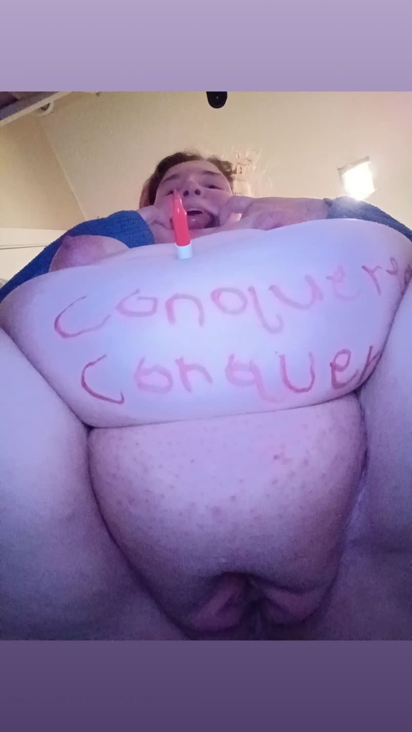 OBESE BLUBBERPIG humiliates itself on snap with no dignity or shame. ??? Degrade it in comments