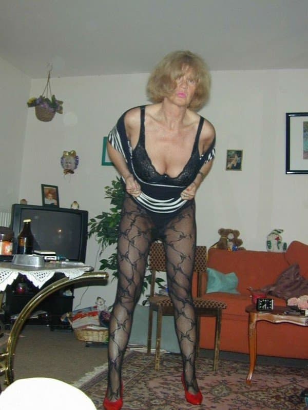 Sexy Granny 74 years old Sailing strip