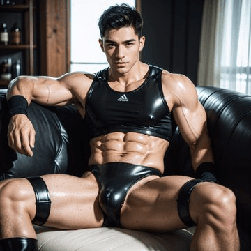 Click to view full size GAY A.I. MUSCLE MEN IN LINGERIE ???????