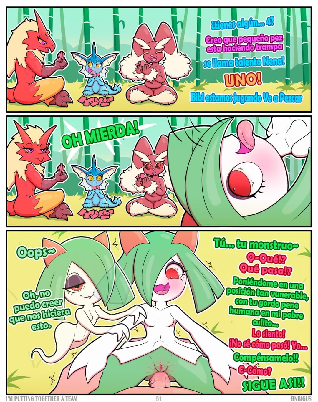 [BnBigus] Im Putting Together a Team (Pokemon)