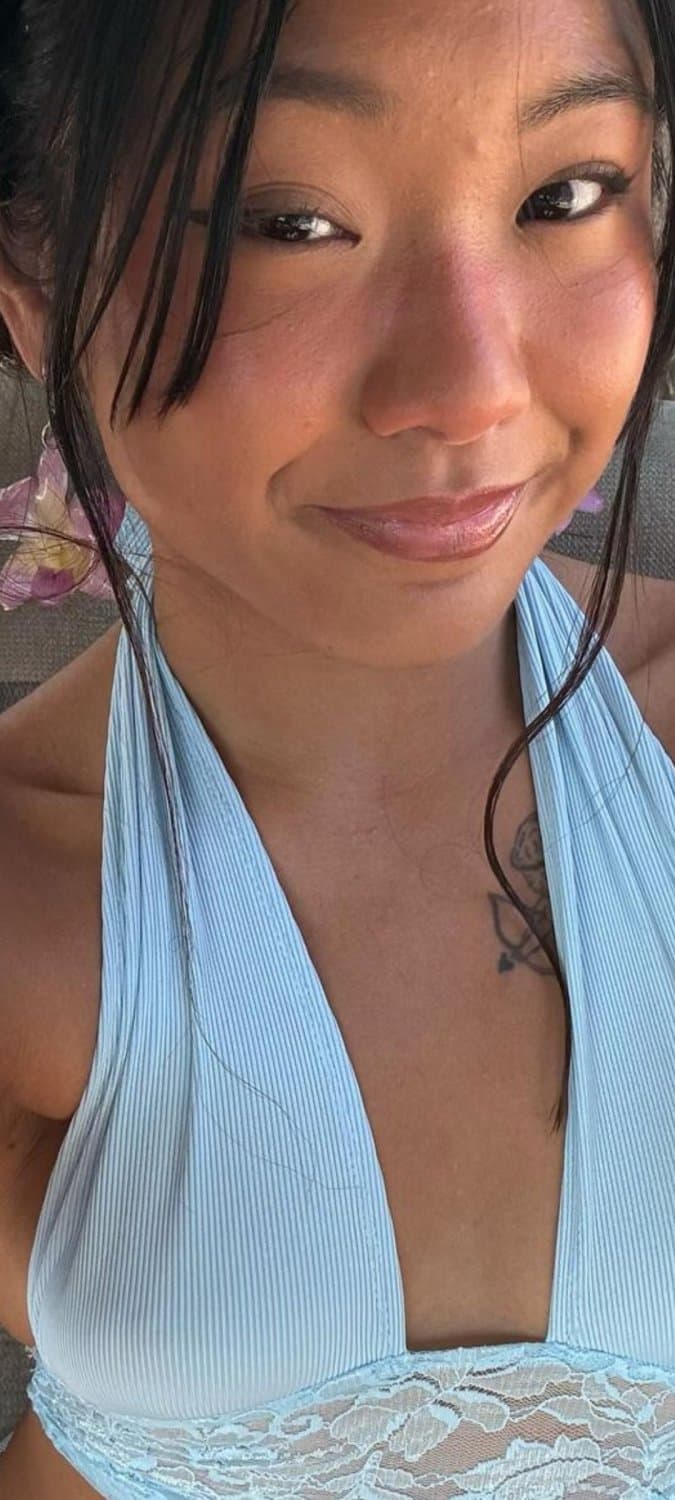 Asian horny teen Audrey