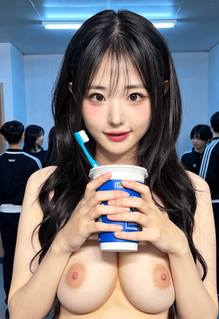 Click to view full size Korean QWER Hina - Blowjob 2