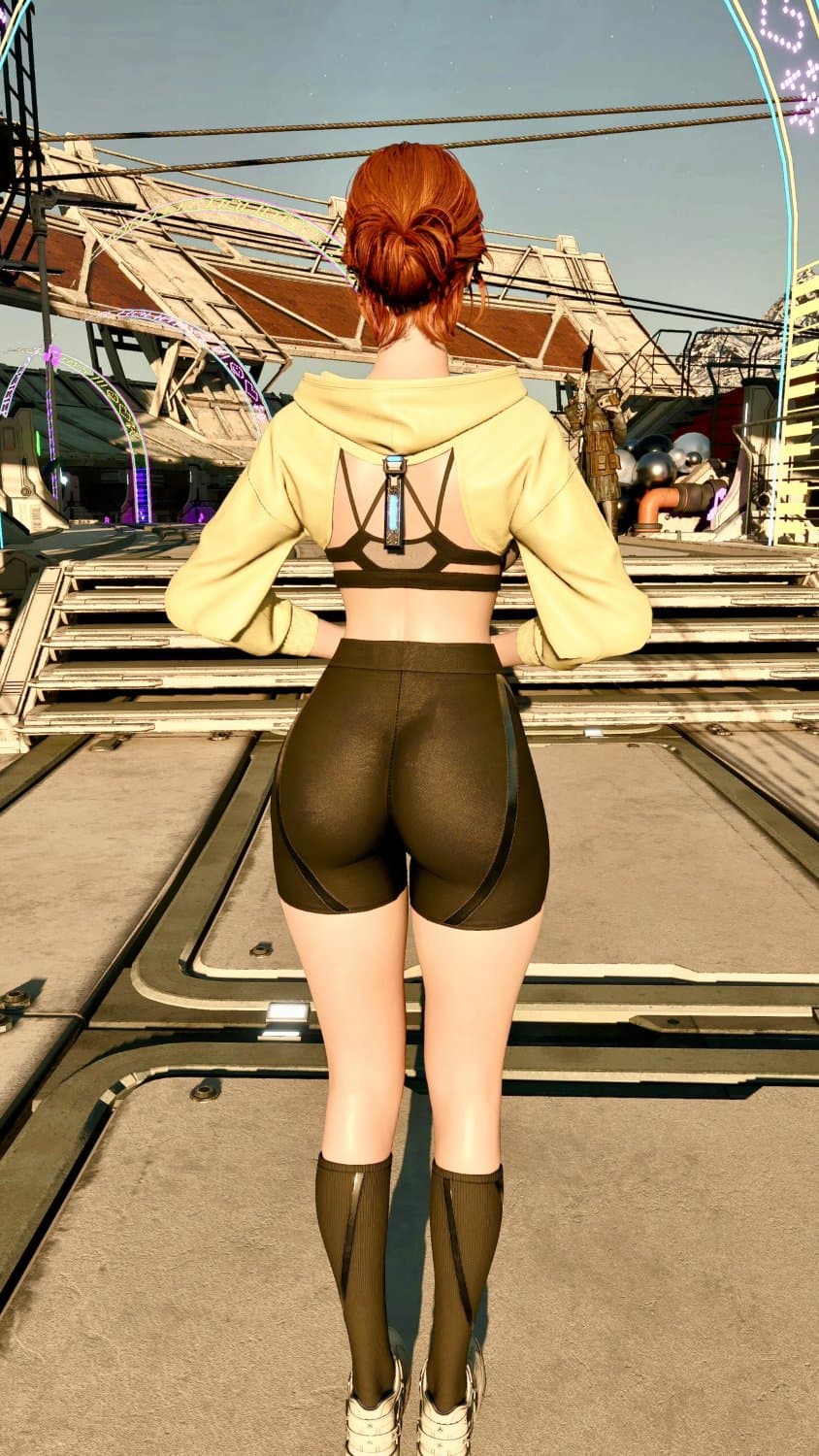 The First Descendents Bunny Sport outfit and Nude