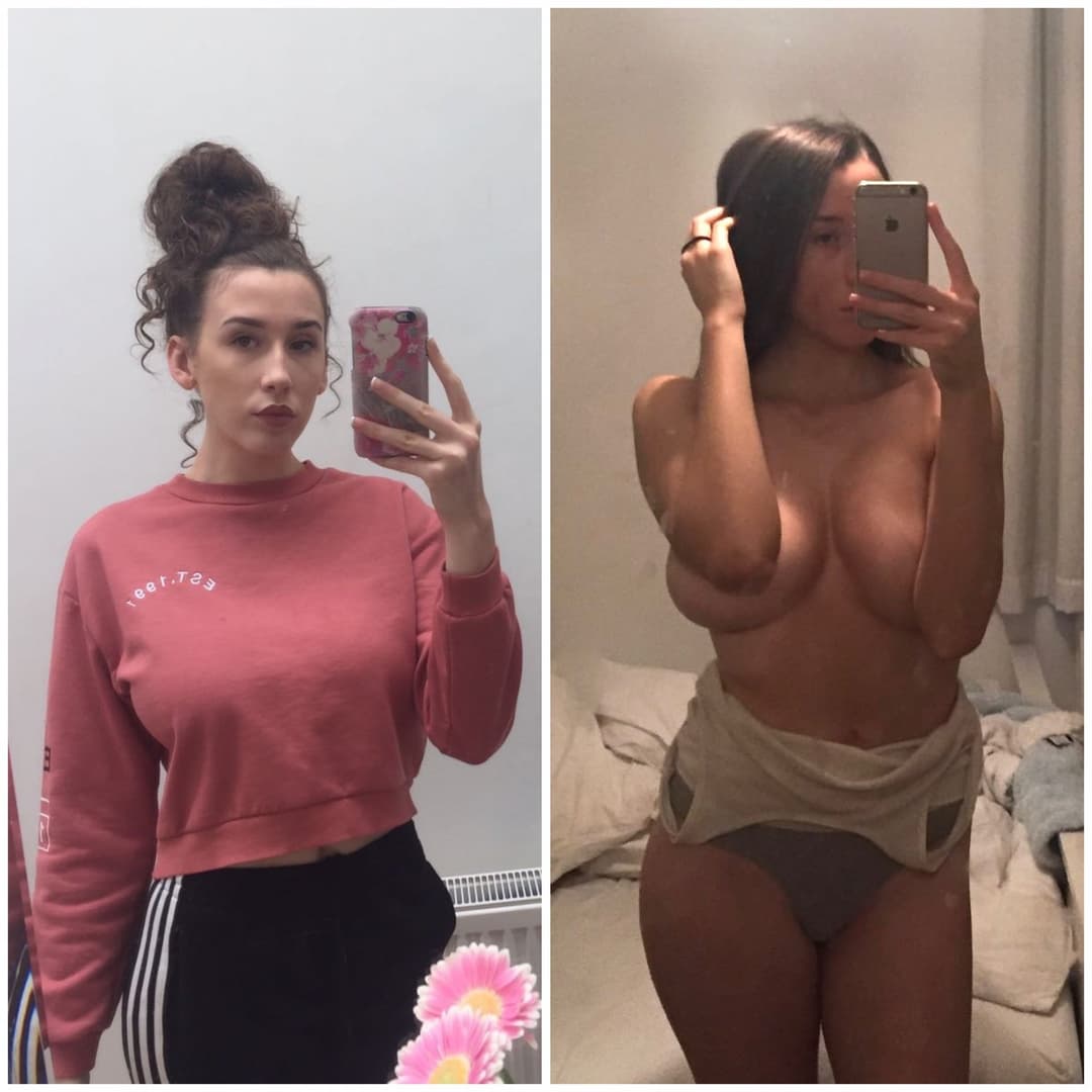 19yo busty exgf Neev with huge 34DD tits