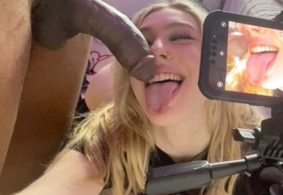 Some happy females with their chocolate bars in their mouth ???