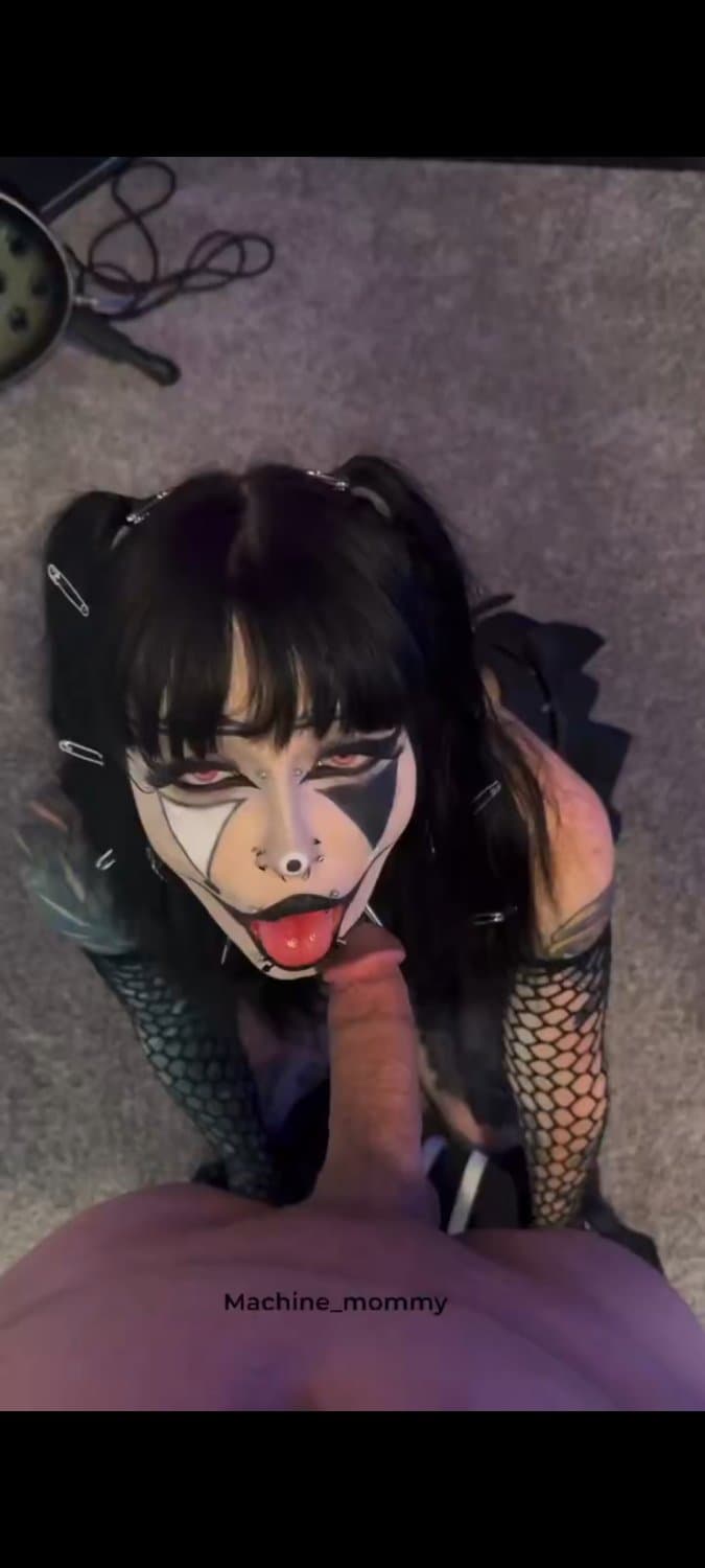 German Machine Mommy   Beth Goth femdom And blowjob