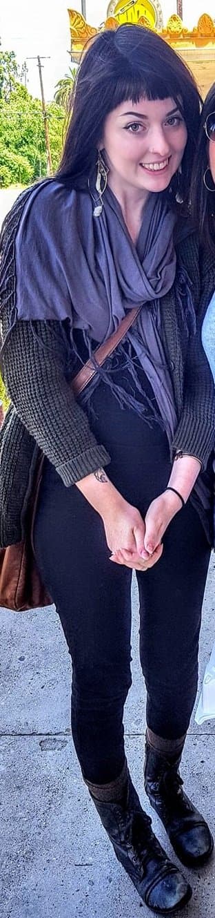 Hipster with a tight body