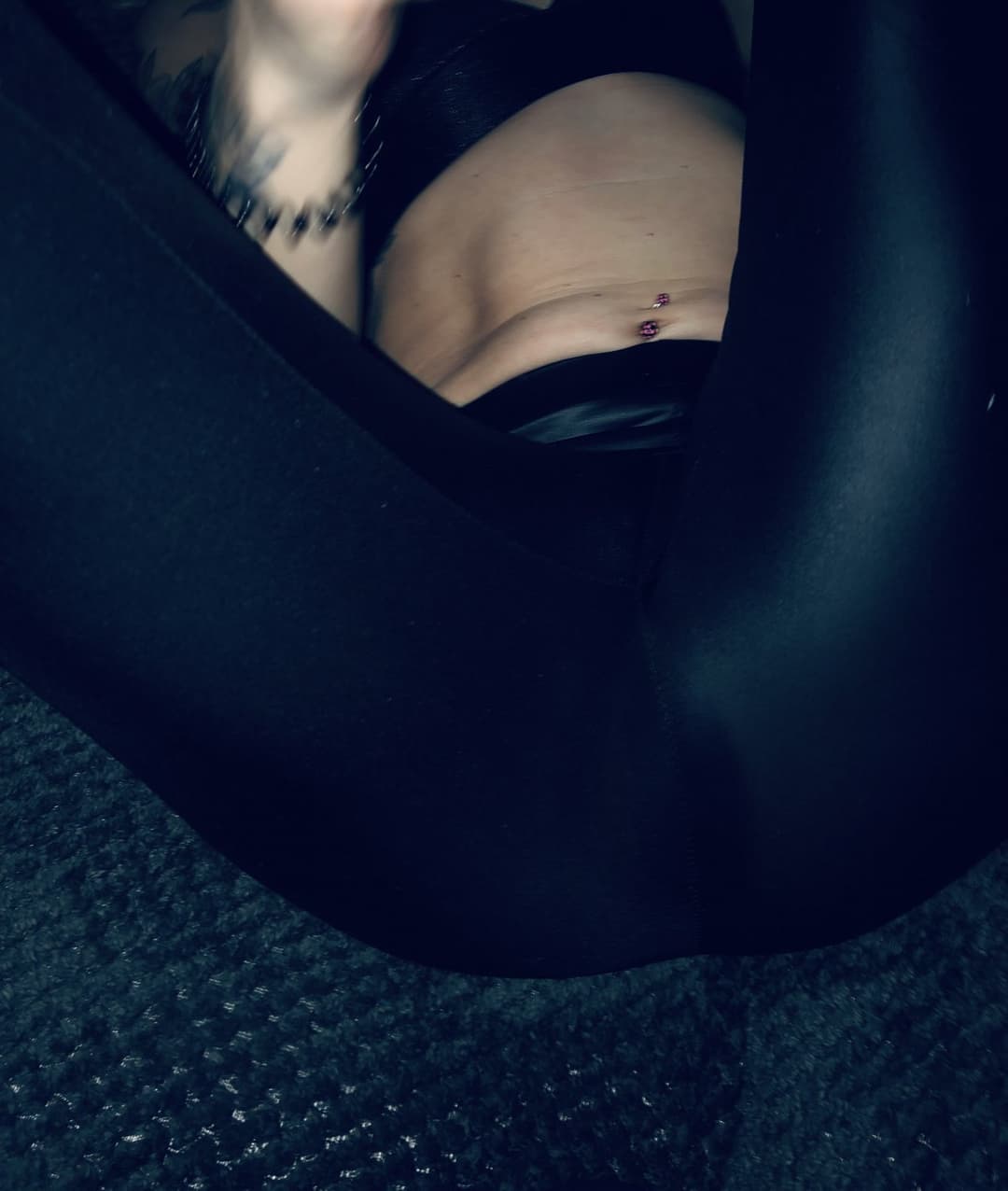 English blonde tattoo biker milf petite tight body hot pants and tight arse loves posing