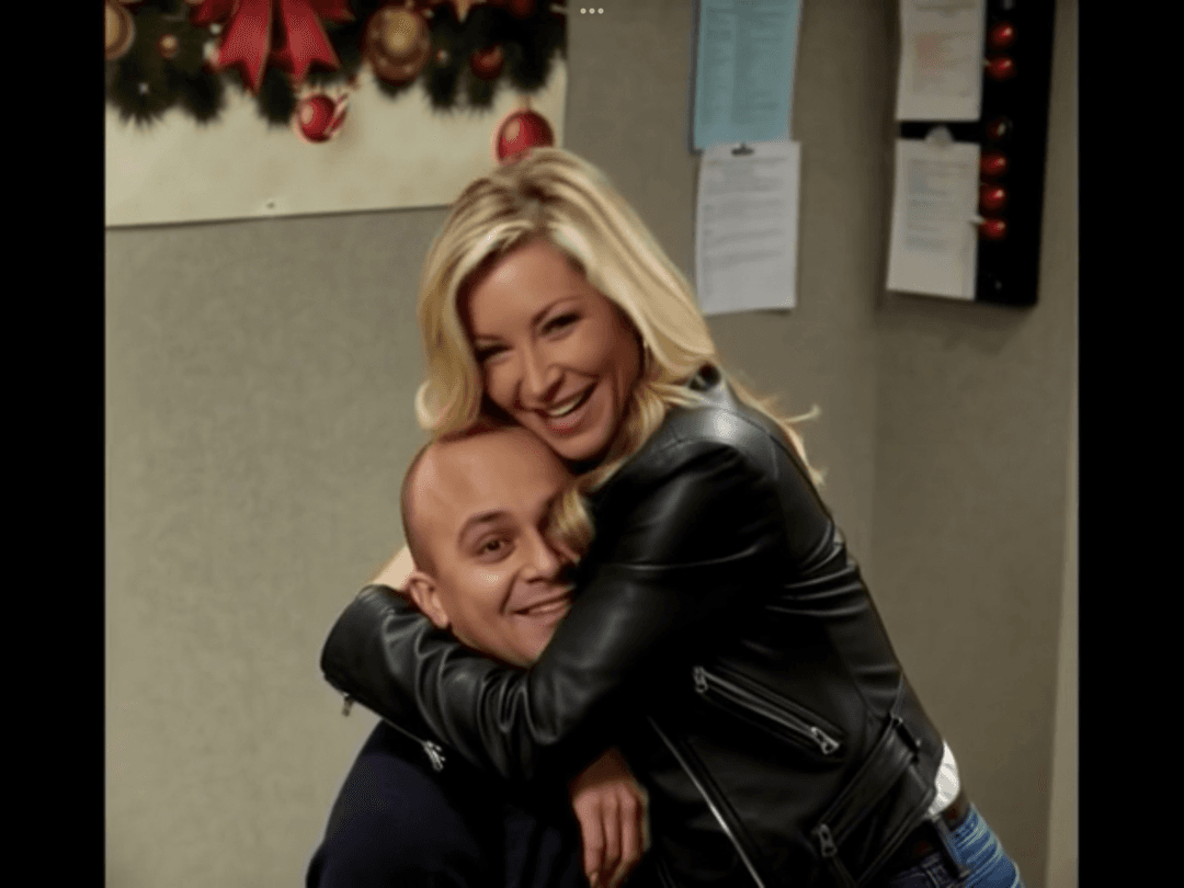 Naked News Anchor/ Christmas Party