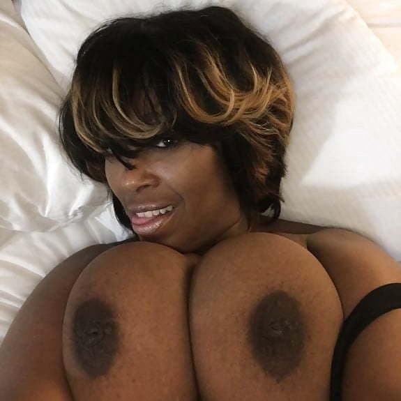 Huge ebony melons